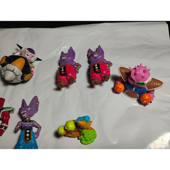 Lot of 7 Dragon Ball Z Figures Broken Incomplete & Good For Parts - Picture 2 of 8